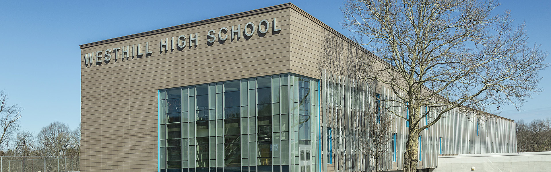 MCK Building Associates Westhill High School exterior