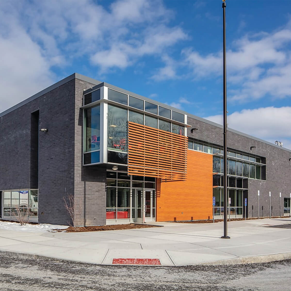 Baldwinsville Bus Garage Completed Project by MCK Builders